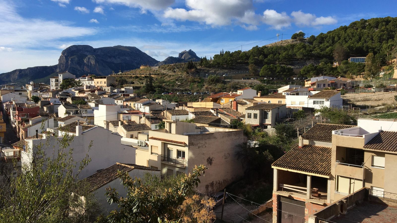 Callosa d’en Sarrià, situada en la comarca de la Marina Baixa, Alacant