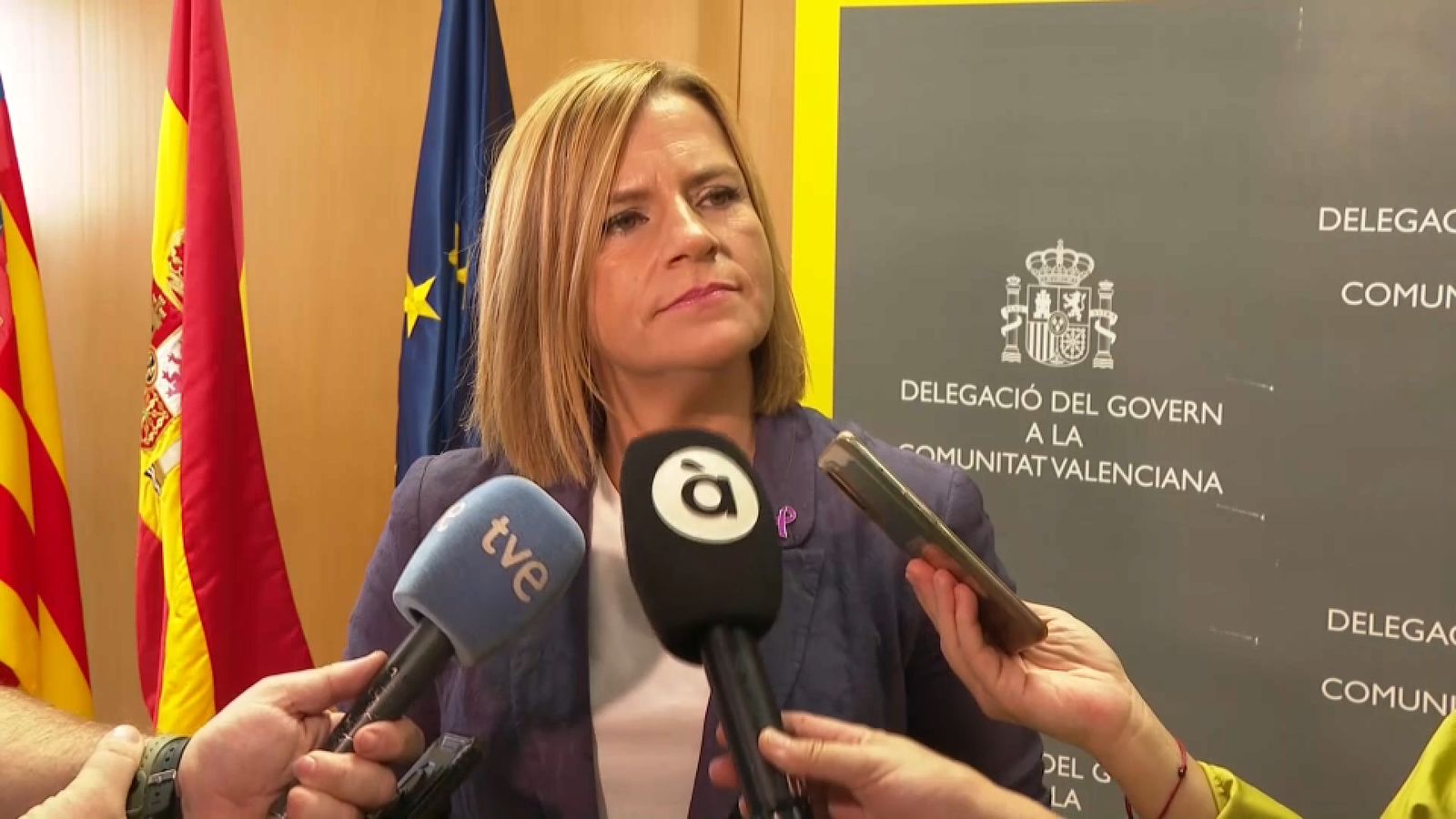 La delegada del govern espanyol, Pilar Bernabé