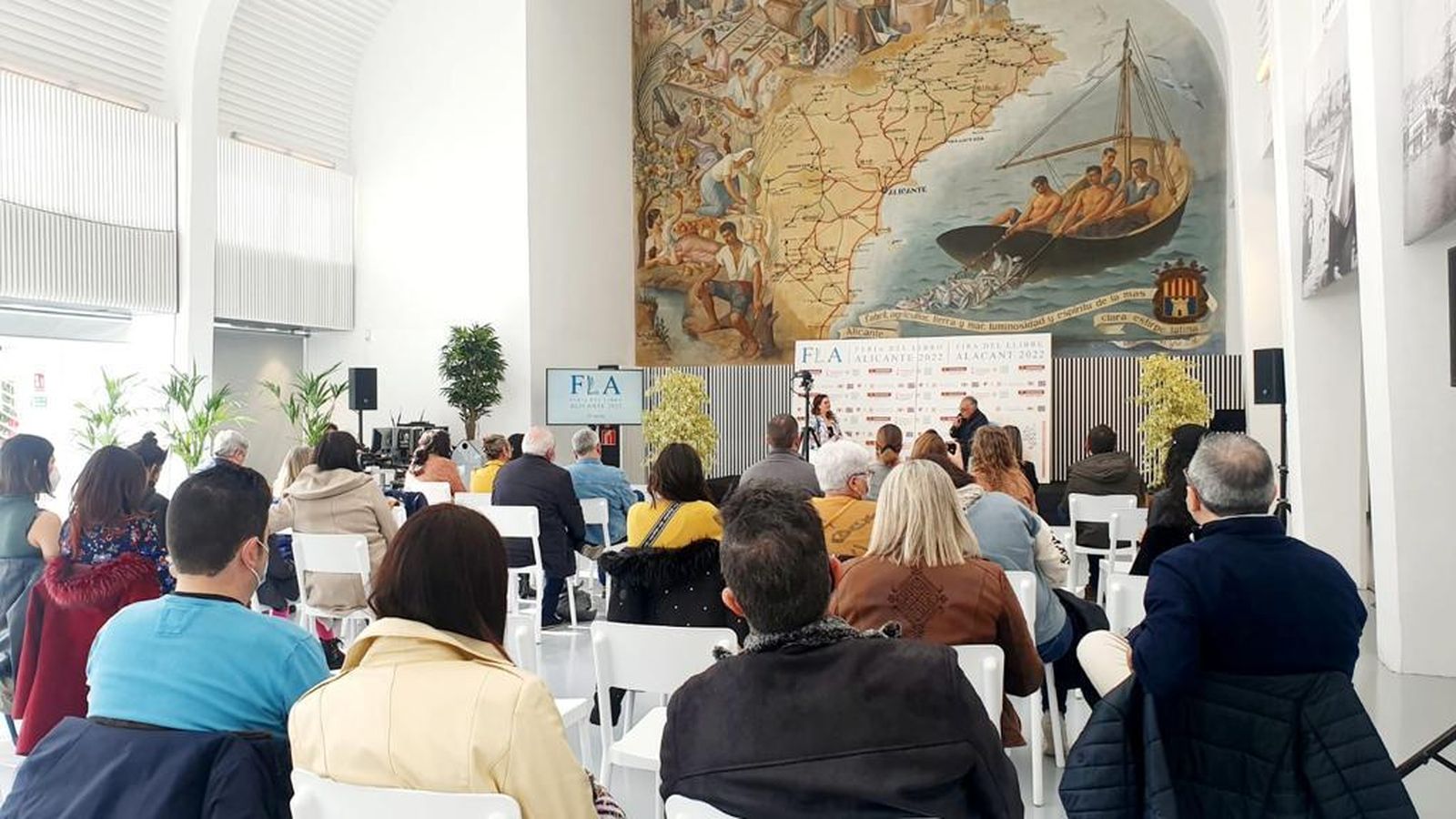 Presentació de la fira del llibre d'Alacant, aquest divendres