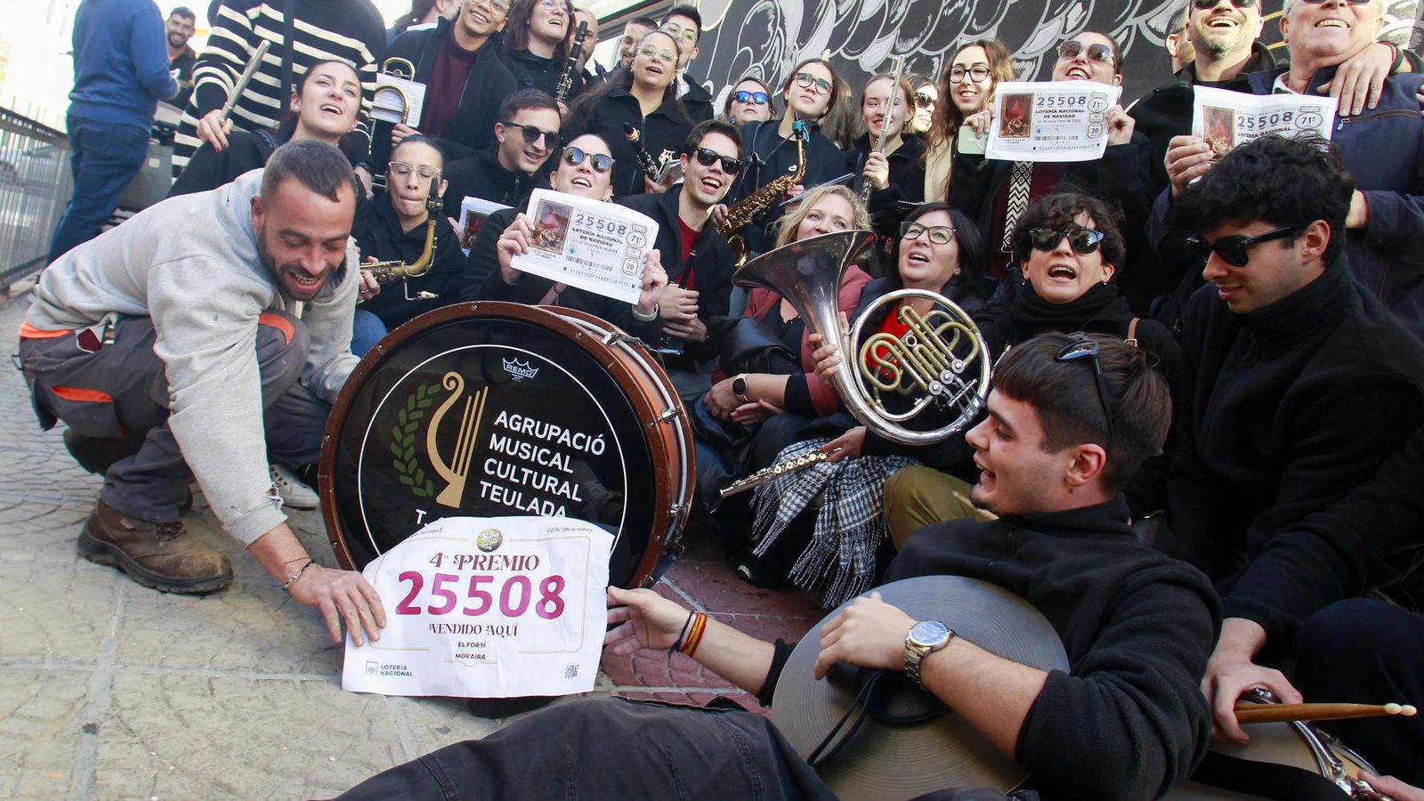 La societat musical de Teulada celebra el quart premi
