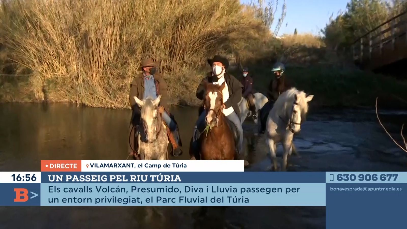 19.01.2022 | Un passeig especial pel riu túria