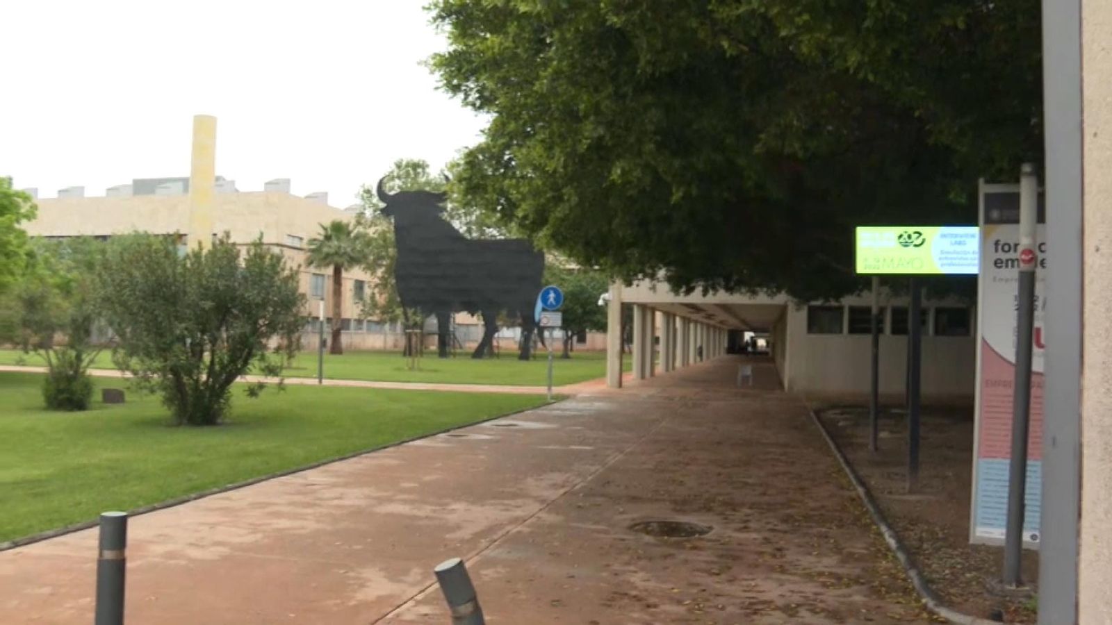 Campus de la Universitat Politècnica de València aquest dimecres
