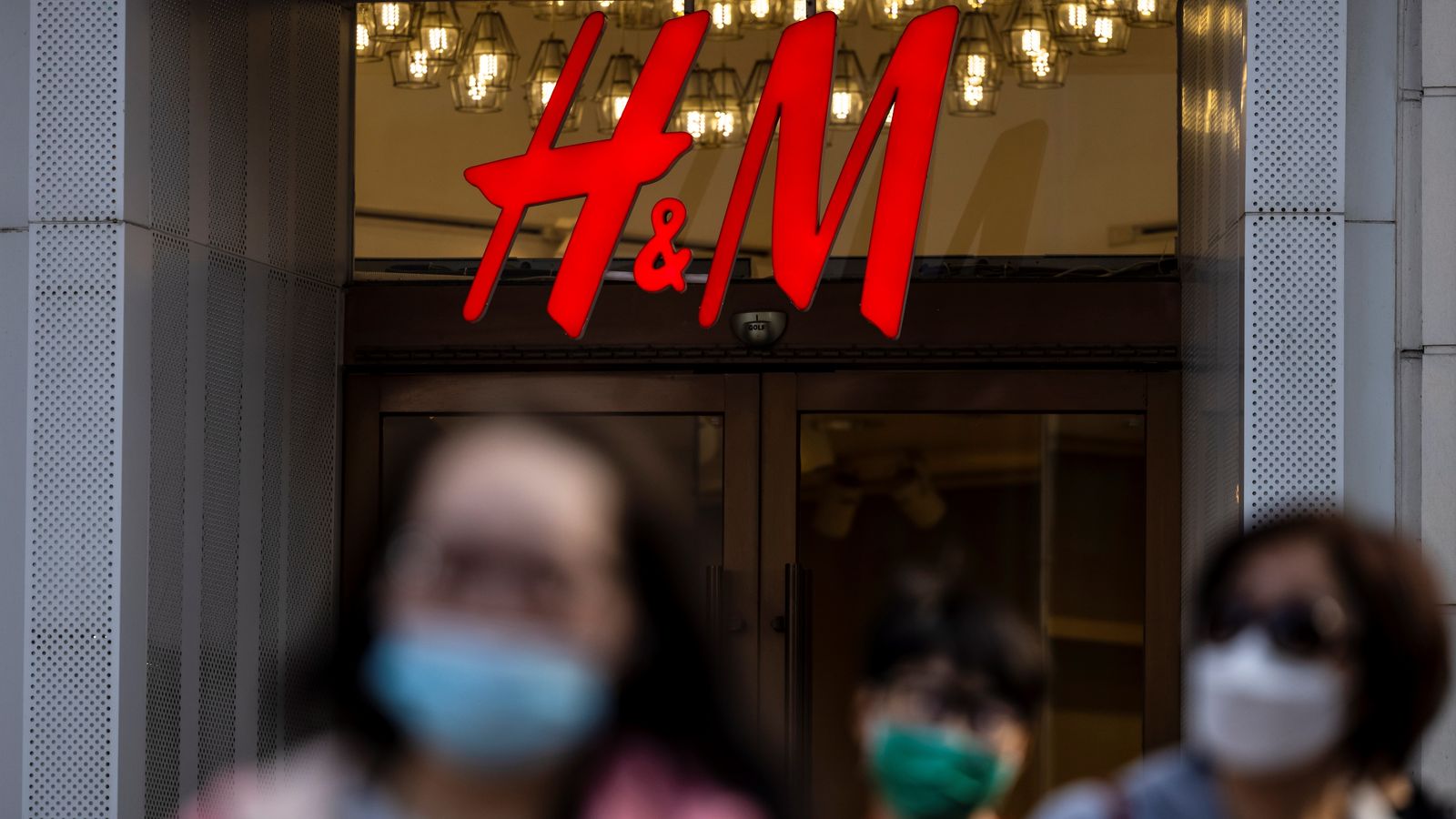 Imatge d'arxiu d'una botiga d'H&M