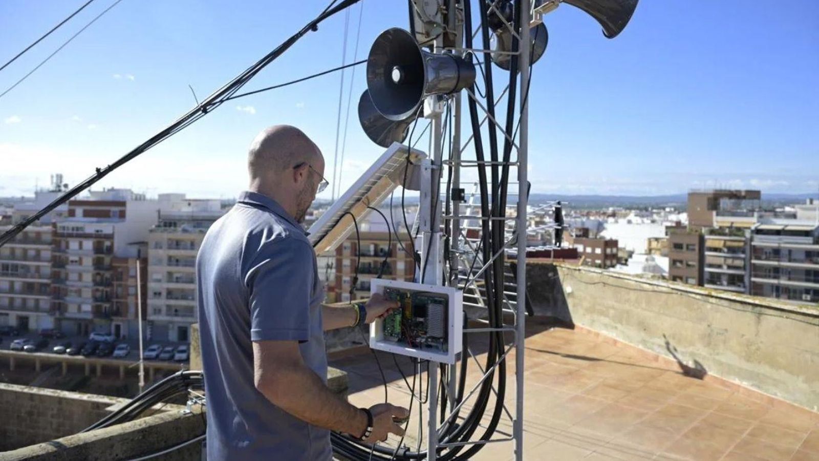 Esta setmana s’ha fet una primera prova tècnica per a garantir una cobertura òptima