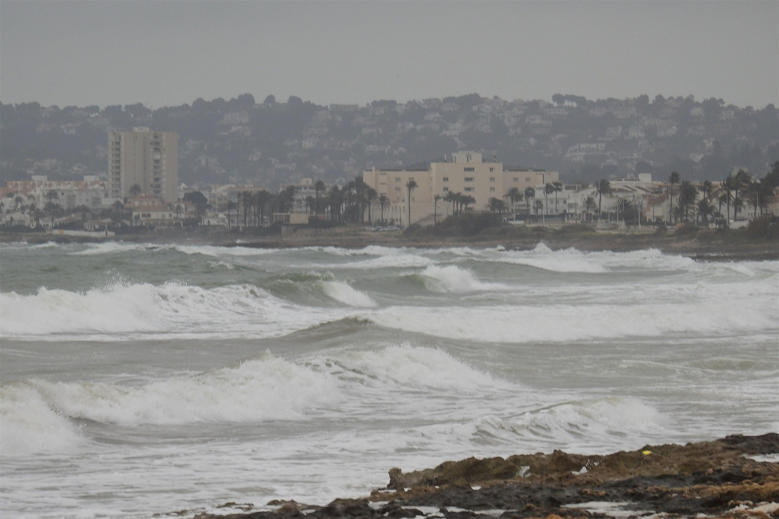Plaja de Xàbia aquest divendres de matí
