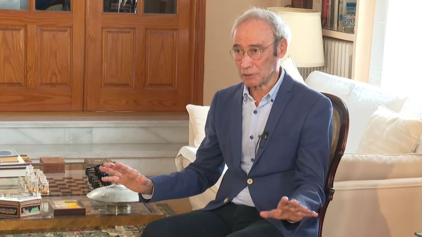 Ciprià Ciscar, en una entrevista a À Punt