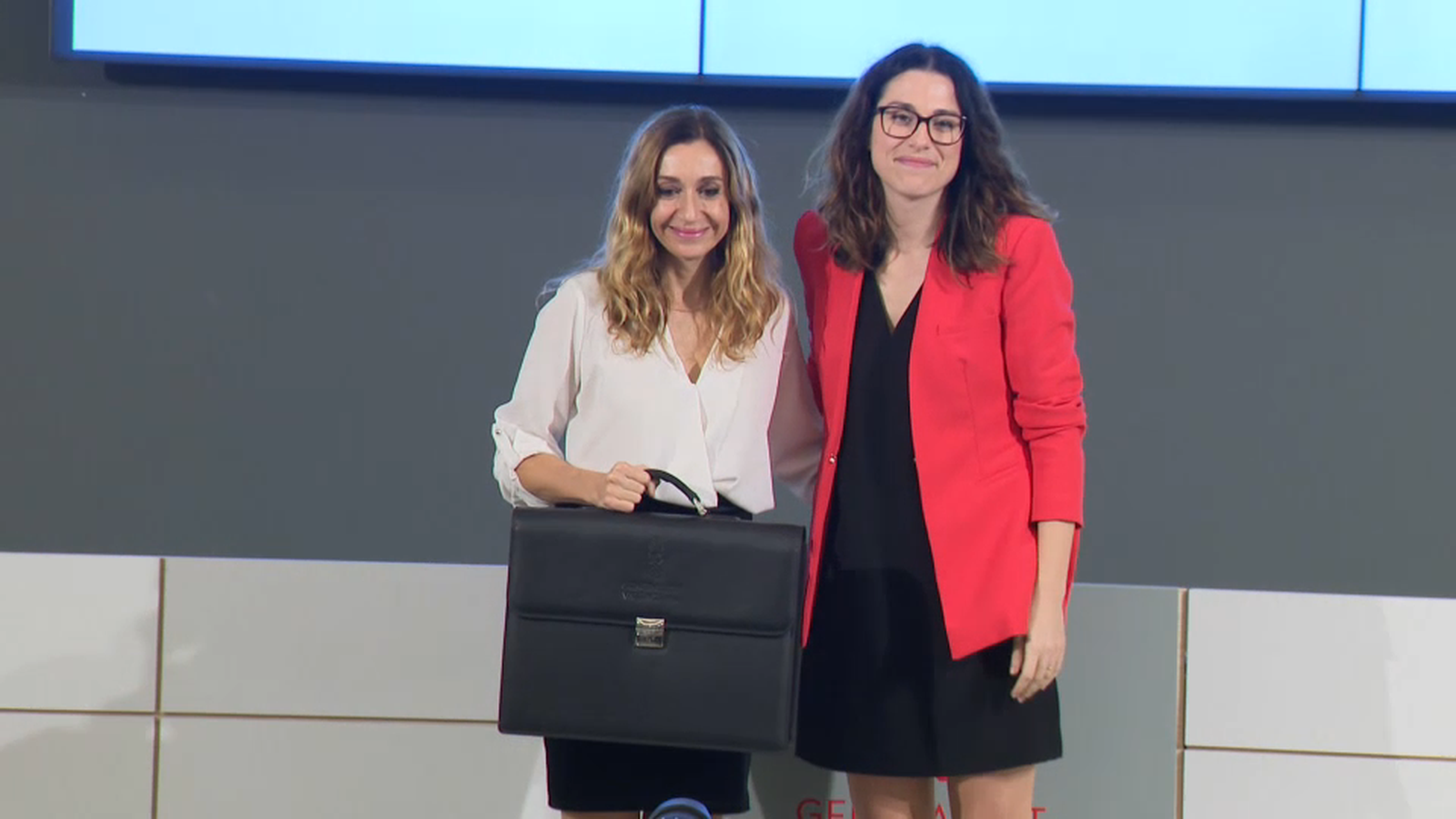 Isaura Navarro i Aitana Mas