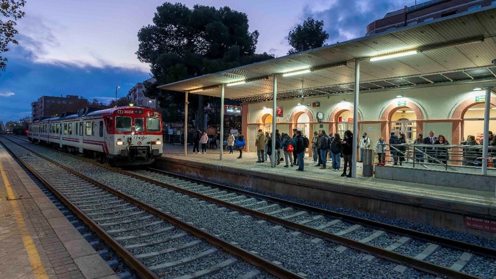 Actual estació d'Aldaia