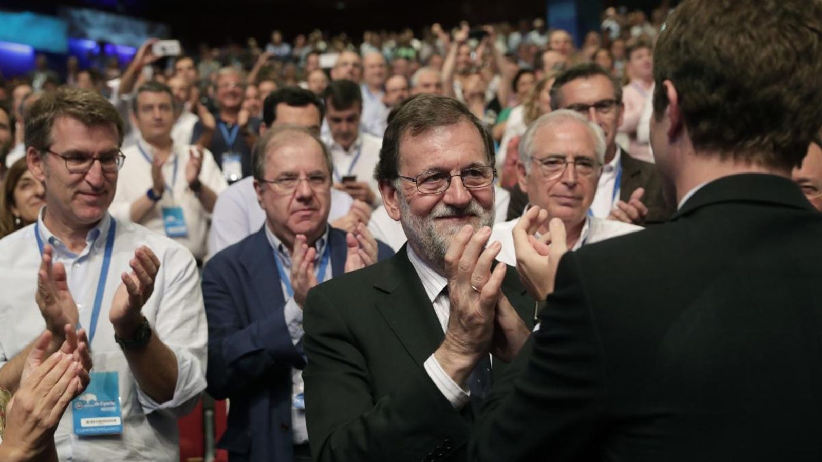 Mariano Rajoy, en el XIX Congrés Nacional del partit.