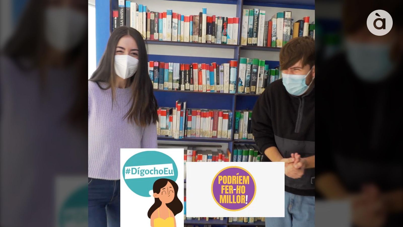 Trobada entre Esther Estévez i Cabrafotuda a Benidorm