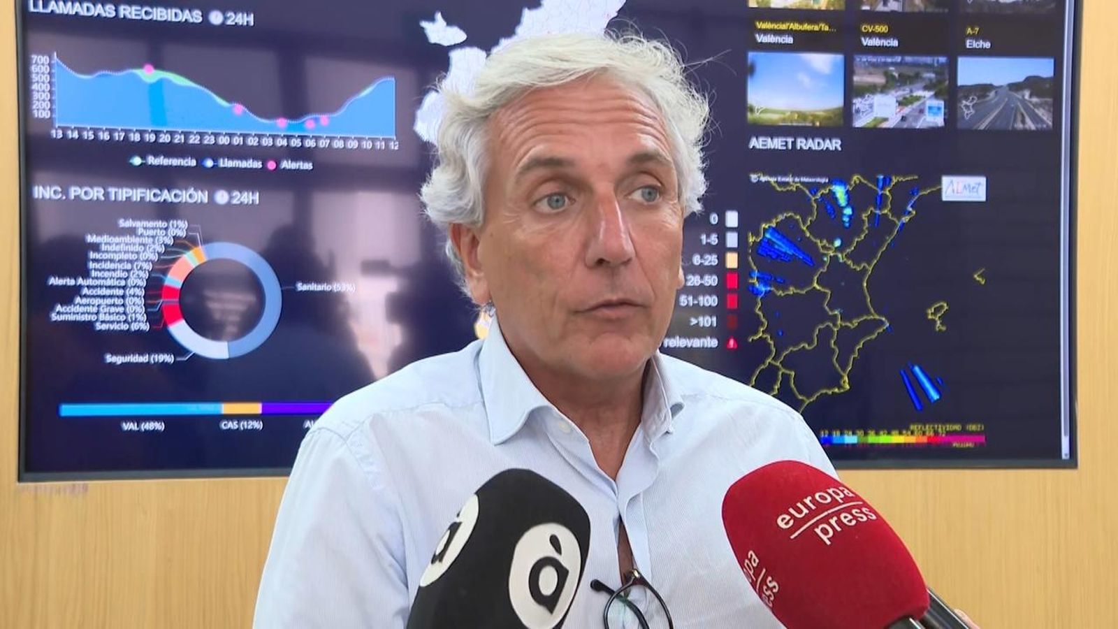 El secretari autonòmic de Medi Ambient, Raúl Mérida, este dimecres