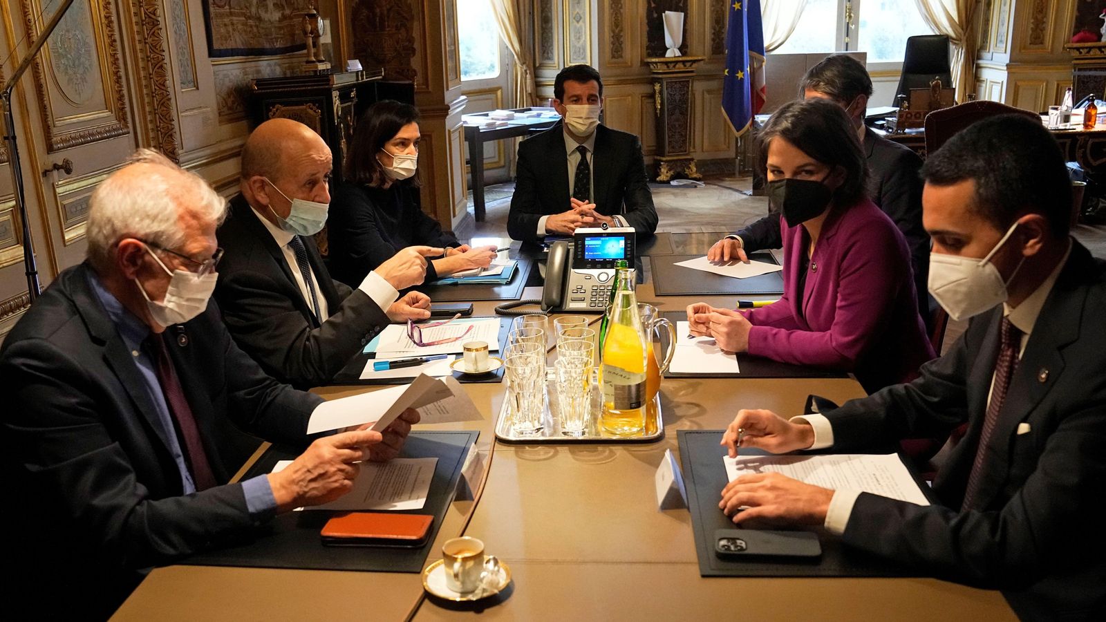 Reunió dels ministres d’Exteriors del G7 i l'alt representant europeu per a la Política Exterior i de Seguretat, Josep Borrell