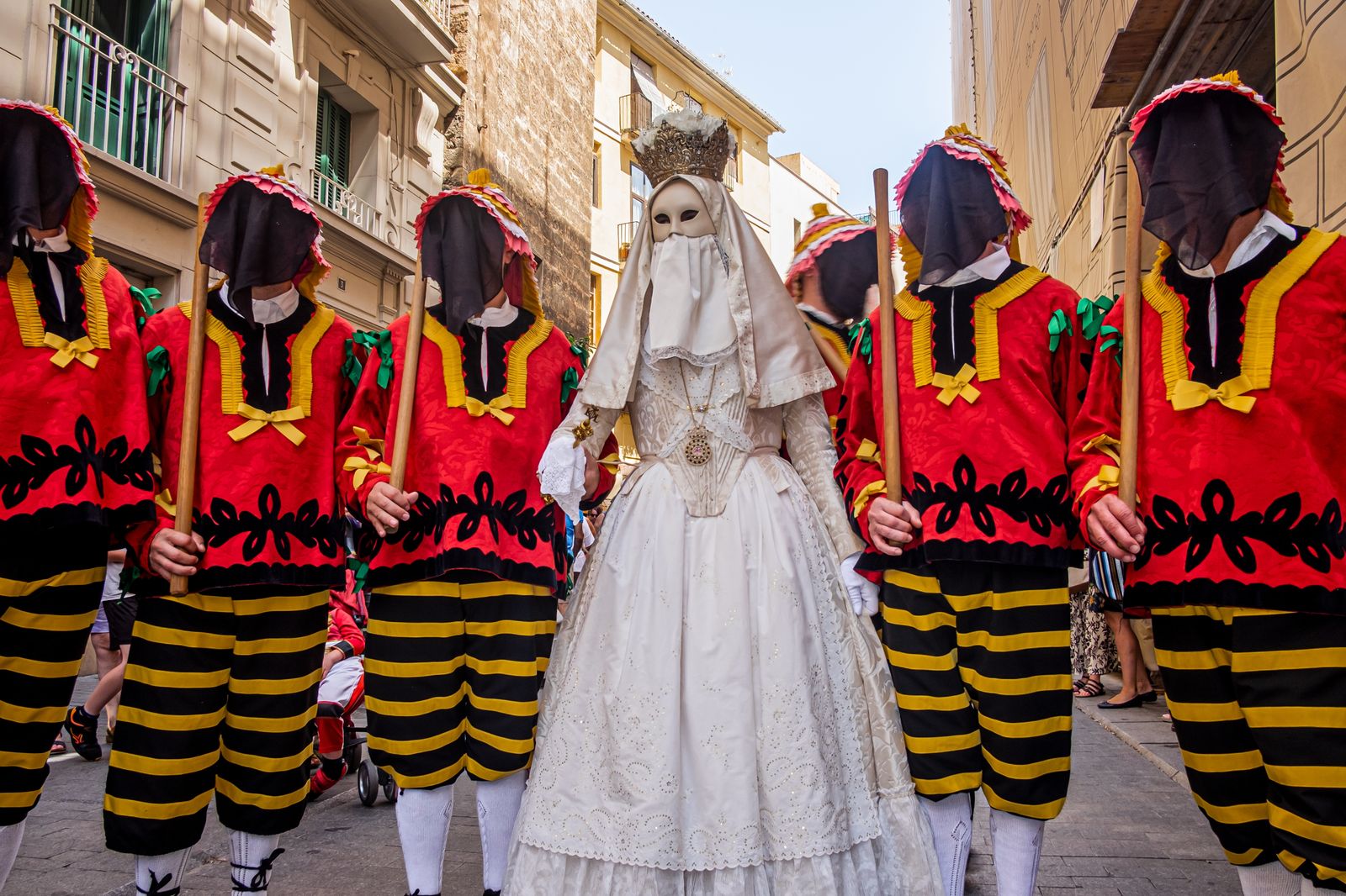 La Moma, un dels personatges més coneguts de la celebració del Corpus