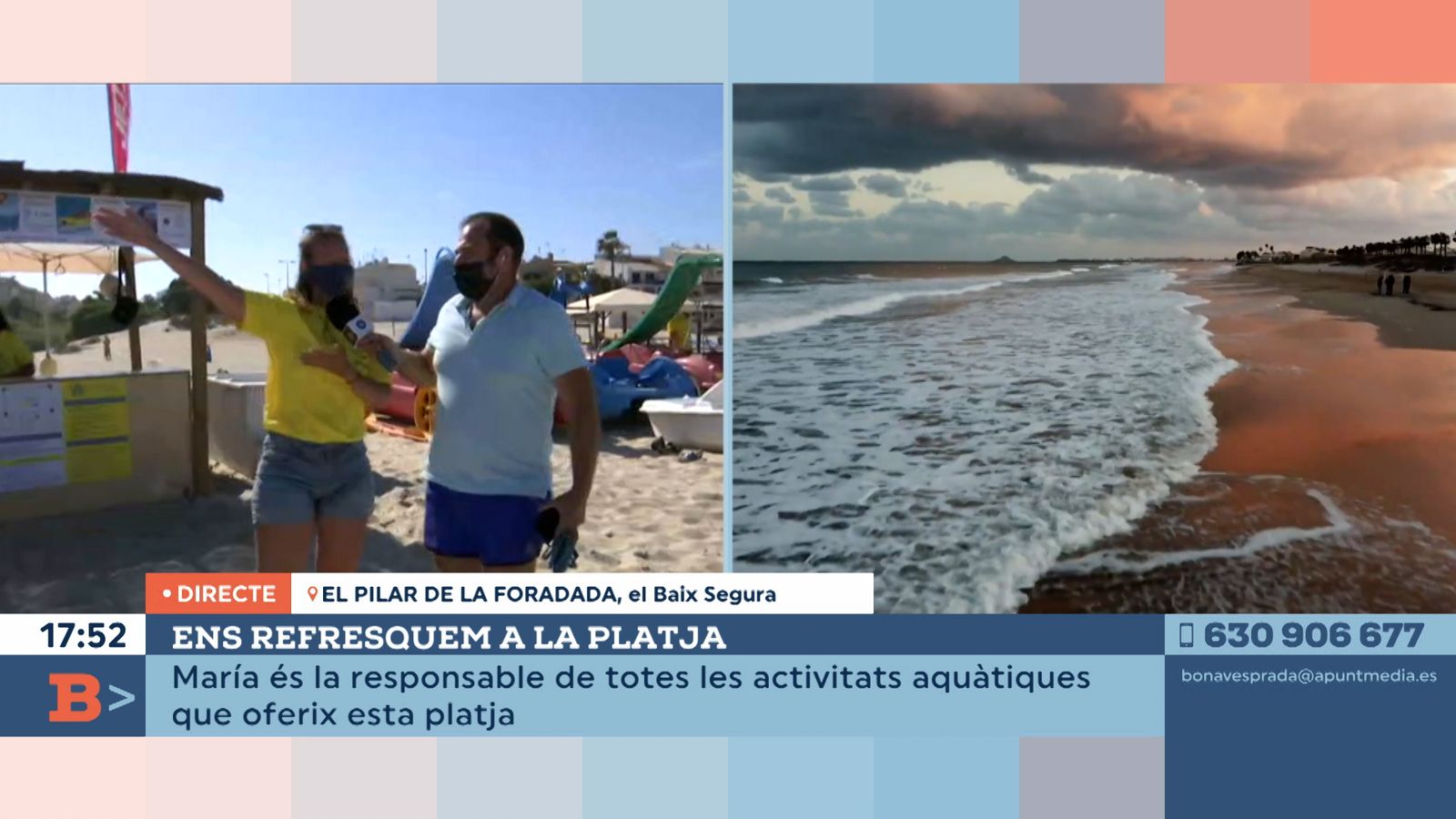 14.07.2021 | Ens refresquem a la platja