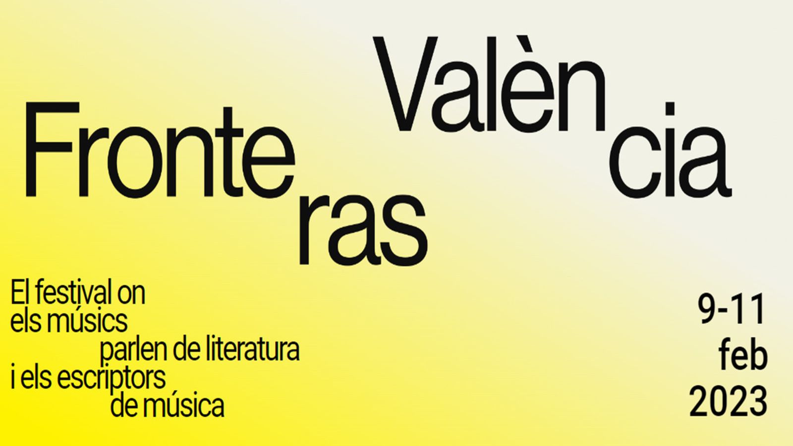 10.02.2023 | L'art de Begonya Pozo, Marc Granell i Mire Muñoz en el festival Fronteres de València