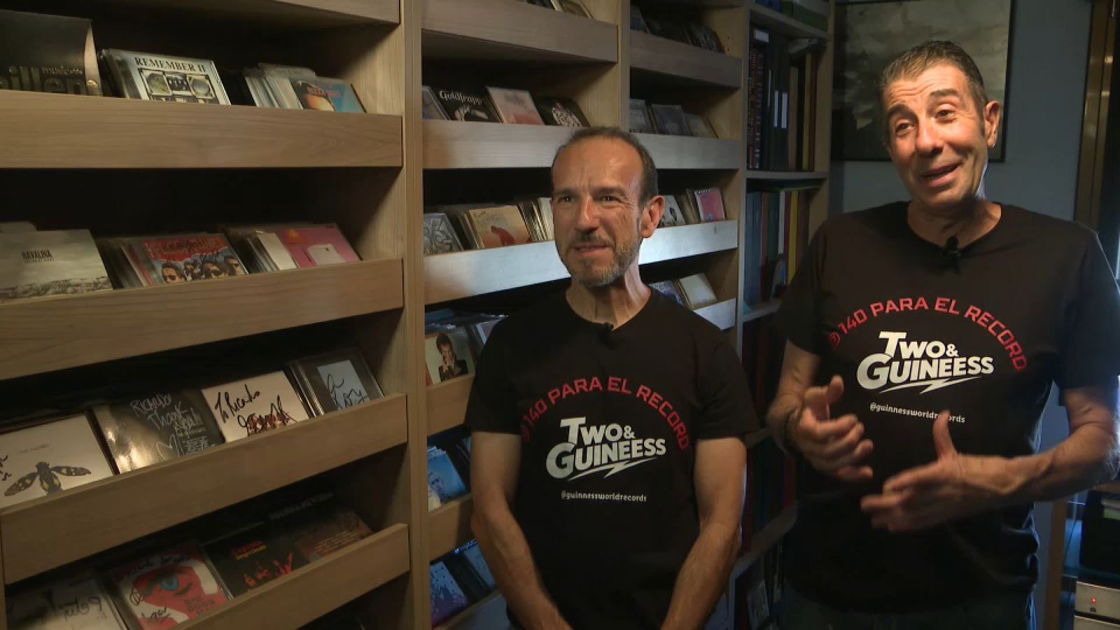 La passió per la música pot portar els dos amics a entrar en el Guiness dels rècords