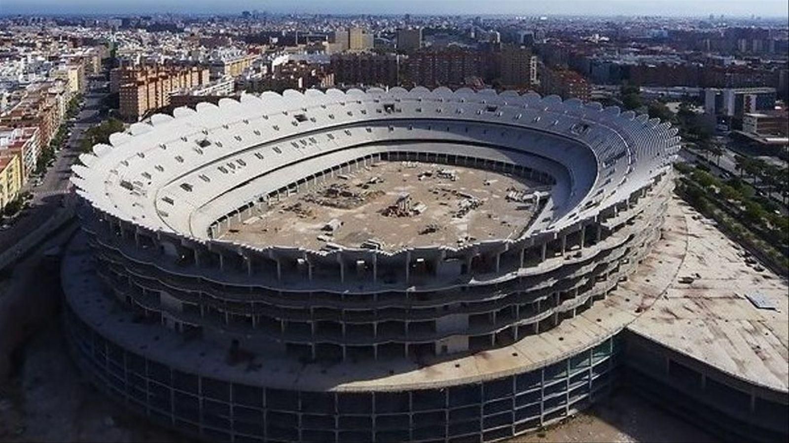 Imatge del Nou Mestalla Imatge del nou Mestalla