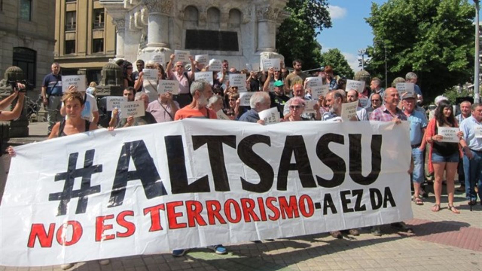 El fiscal demana mantindre les condemnes als joves d\'Altsasu