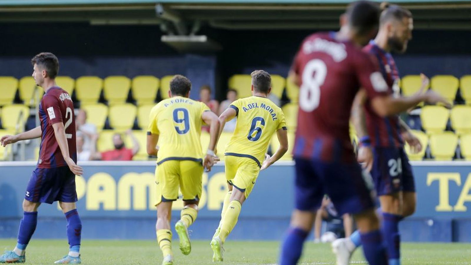 Alberto del Moral ha marcat el segon gol del minisubmarí