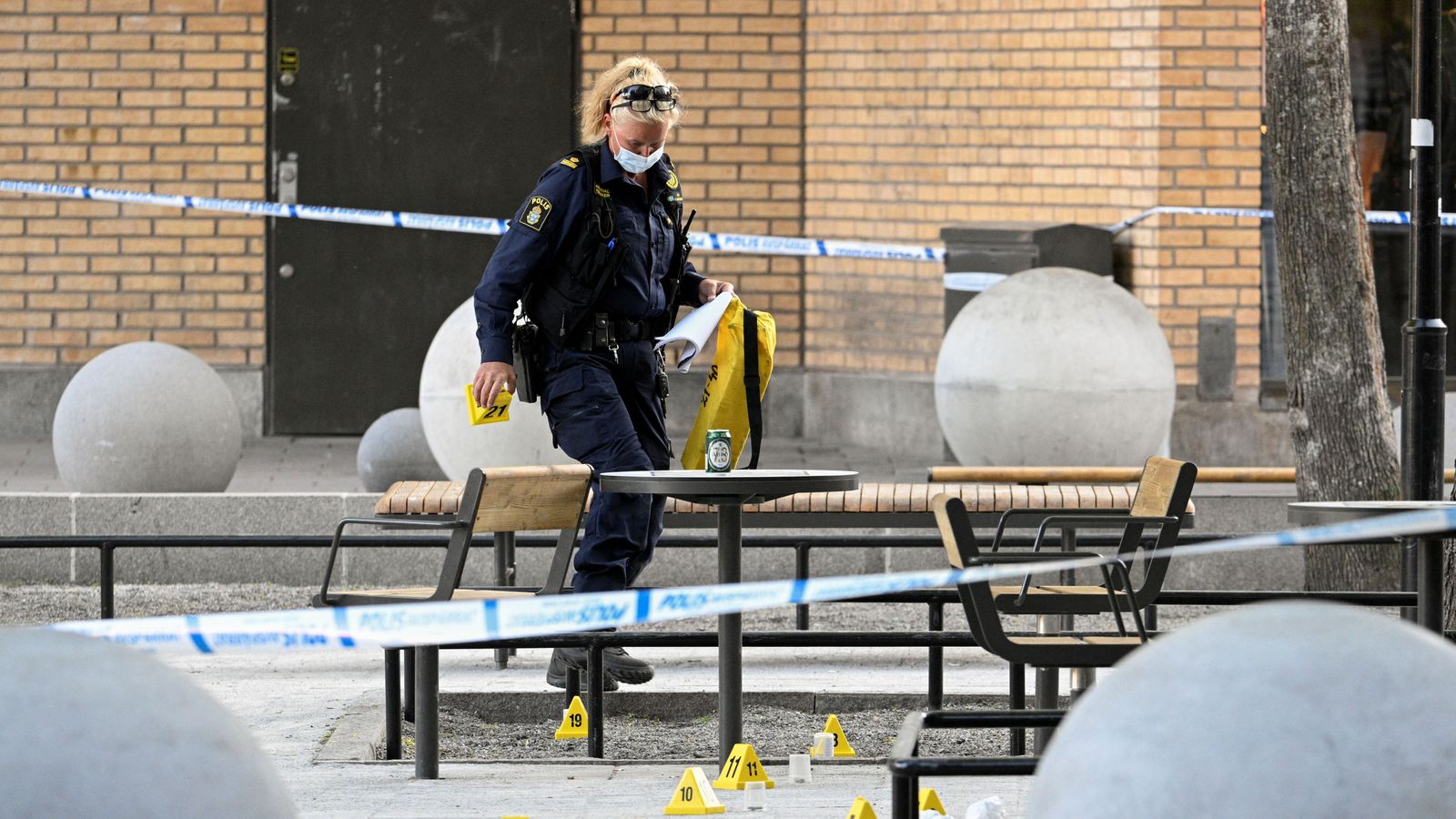 Tiroteig a Farsta, al sud d'Estocolm