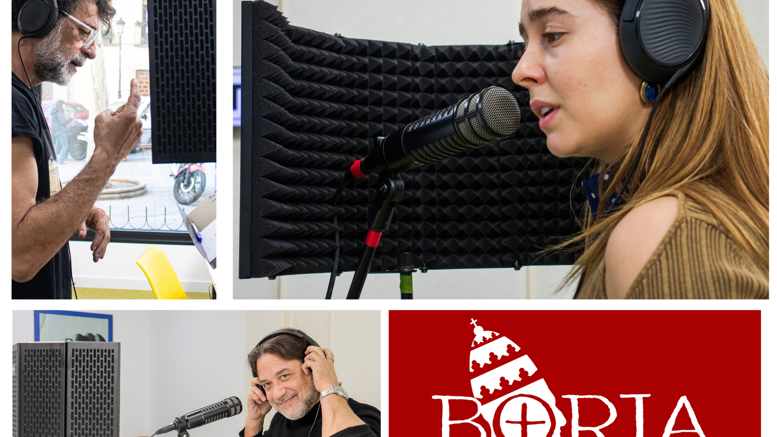 Nacho Fresneda, Enrique Arce i Paula Usero