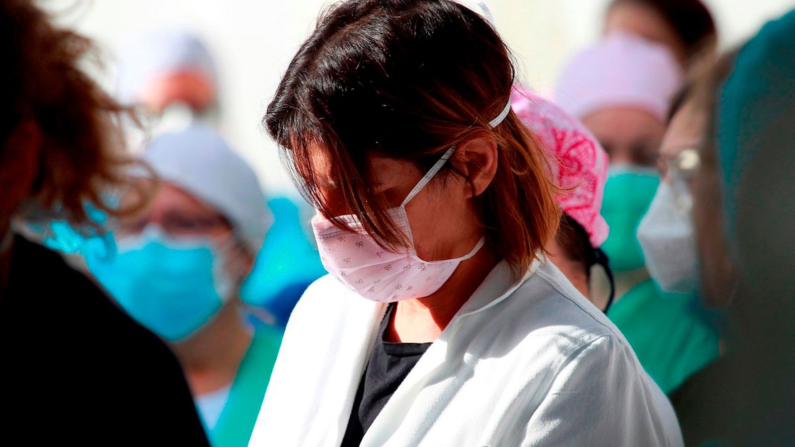 Treballadora sanitària