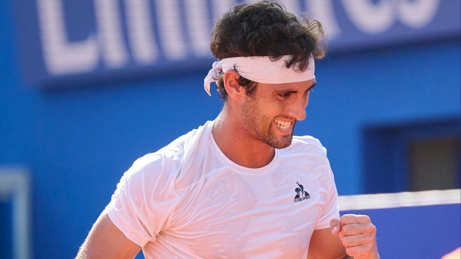 Taberner celebra un punt