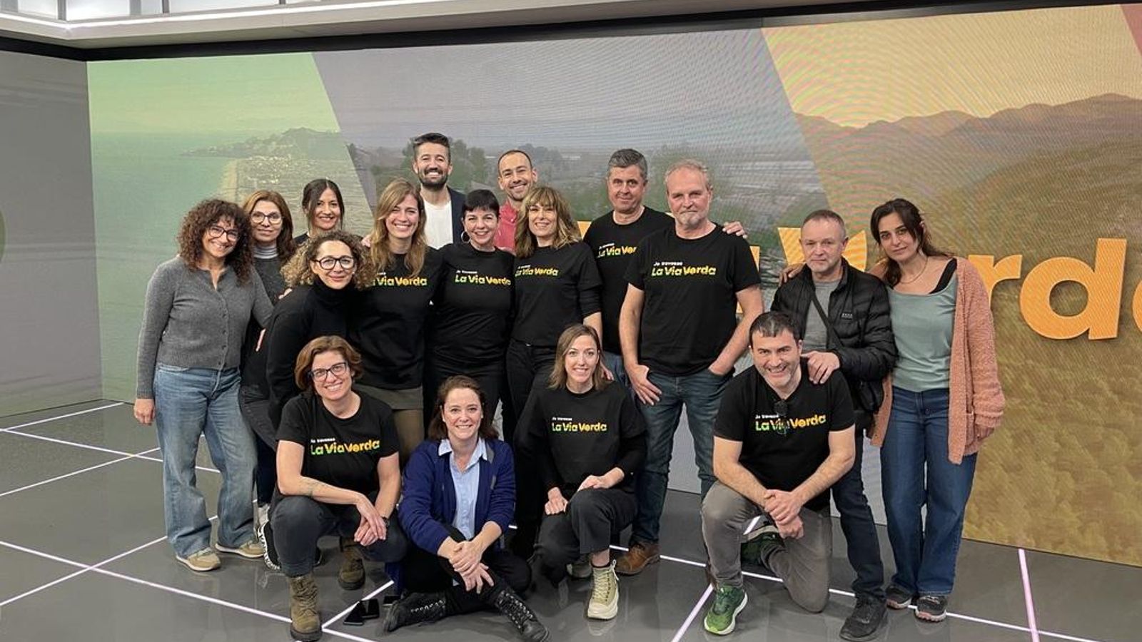 Este és l'equip del programa 'La via verda'
