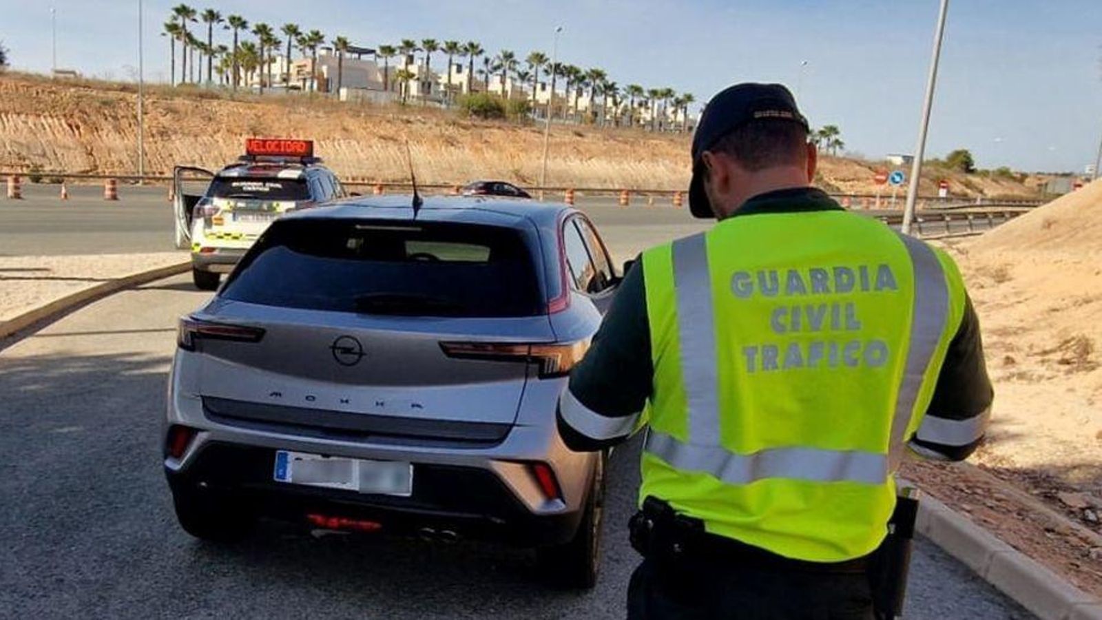 Imatge de la detenció, facilitada per la Guàrdia Civil