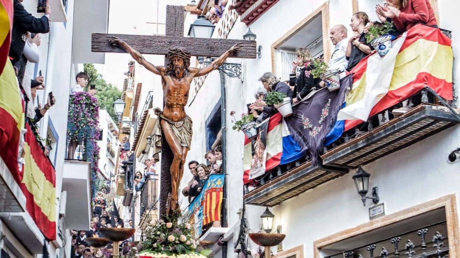 Imatge d'arxiu de la processó de la Santa Creu d'Alacant