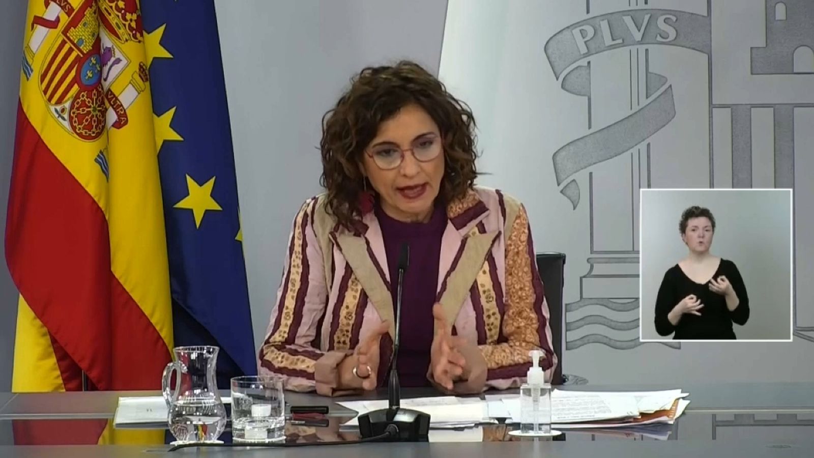 Montero, aquest dimarts, durant la roda de premsa posterior al Consell de Ministres