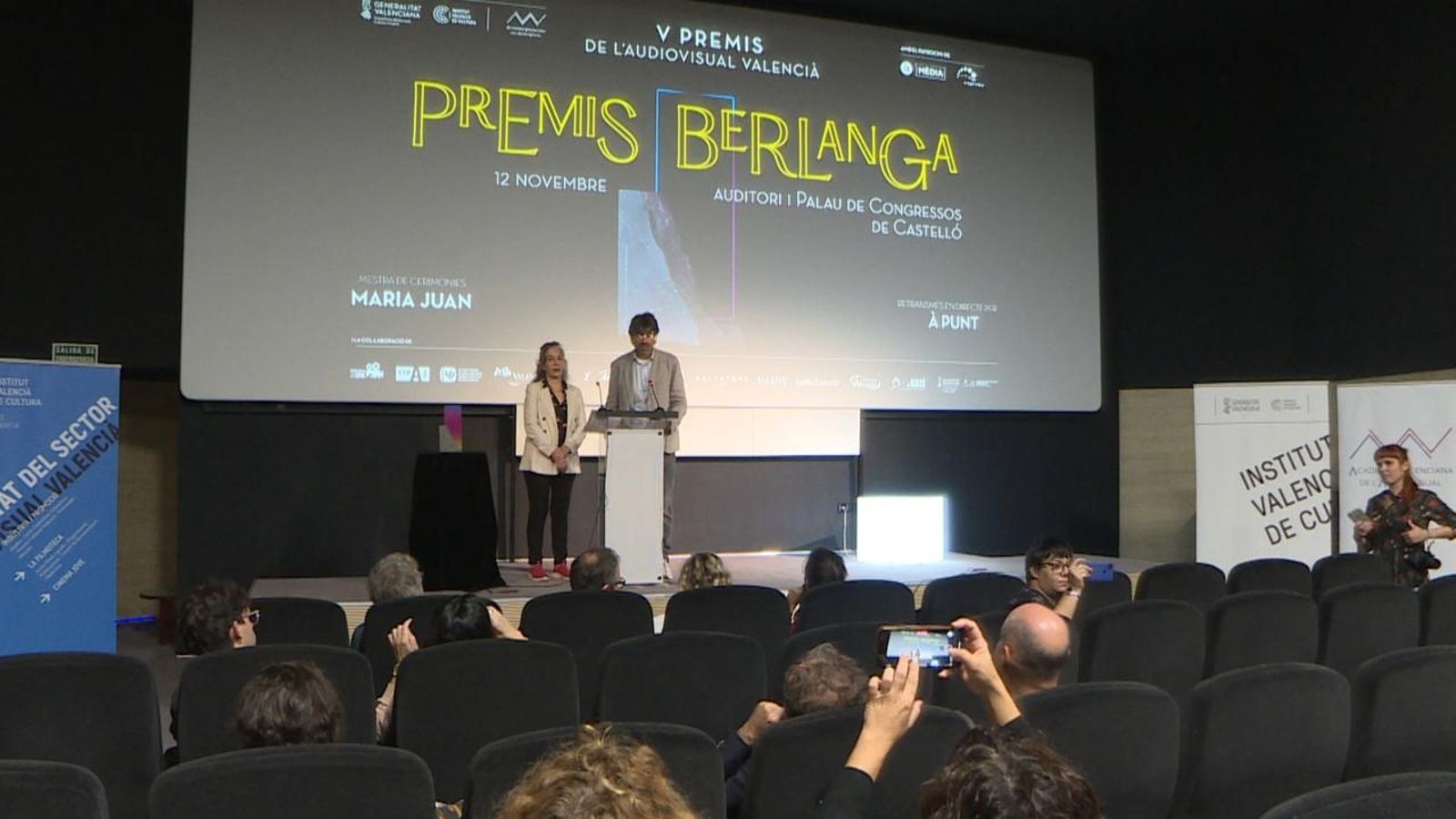 Moment en què s'han donat a conéixer els nominats