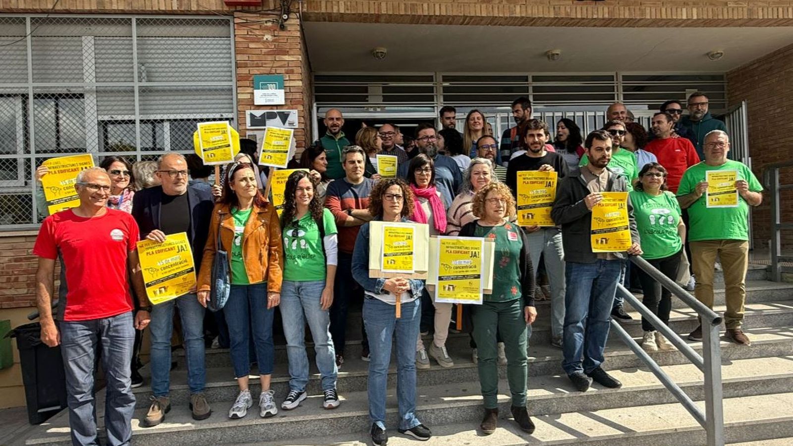 Una de les concentracions, este dijous