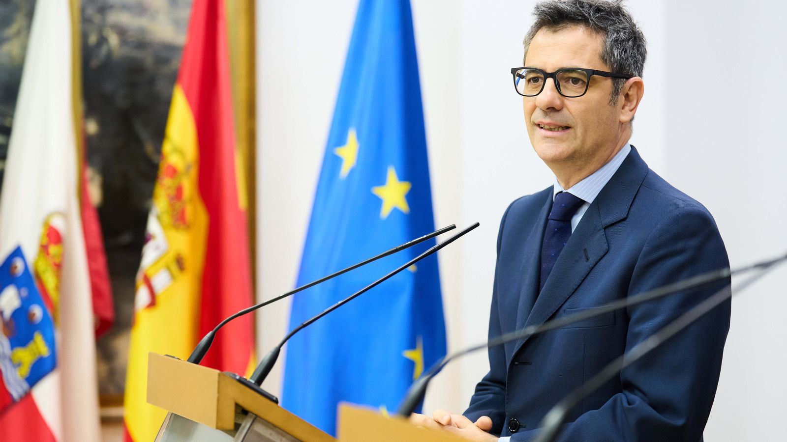 Félix Bolaños, aquest dilluns a Santander