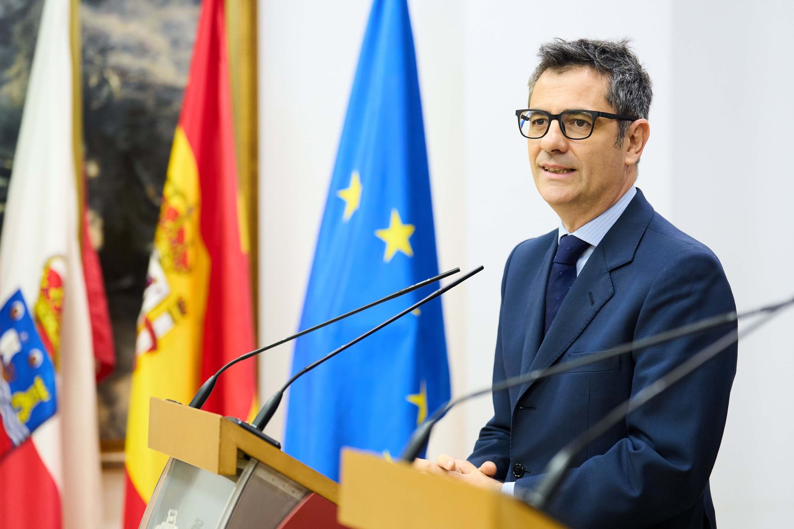 Félix Bolaños, aquest dilluns a Santander