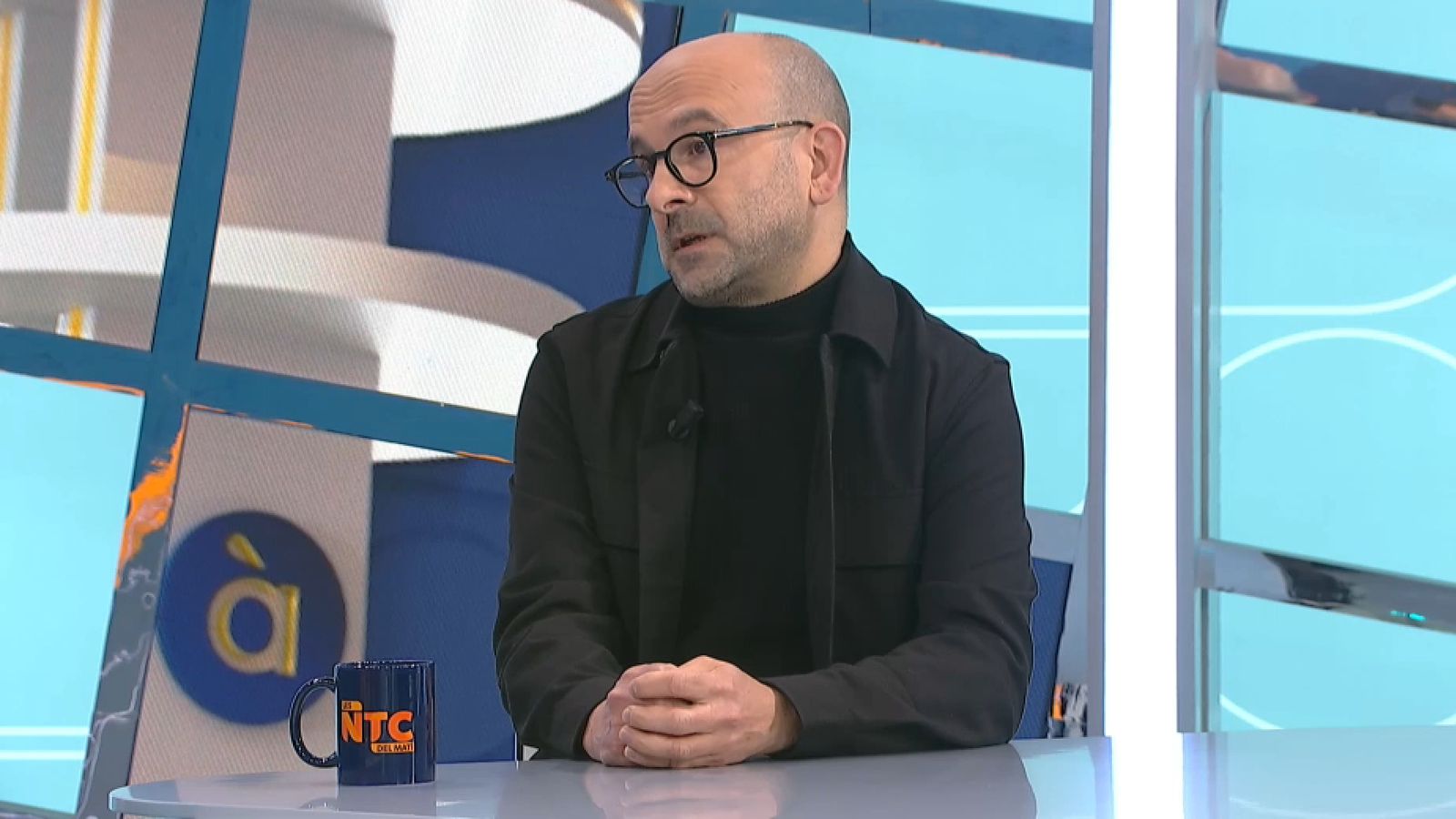 Vicente Julián, mestre major del gremi d'artistes fallers de València, en 'Les notícies del matí'