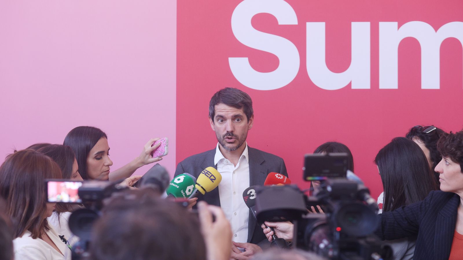 El portaveu de Sumar i ministre de Cultura, Ernest Urtasun