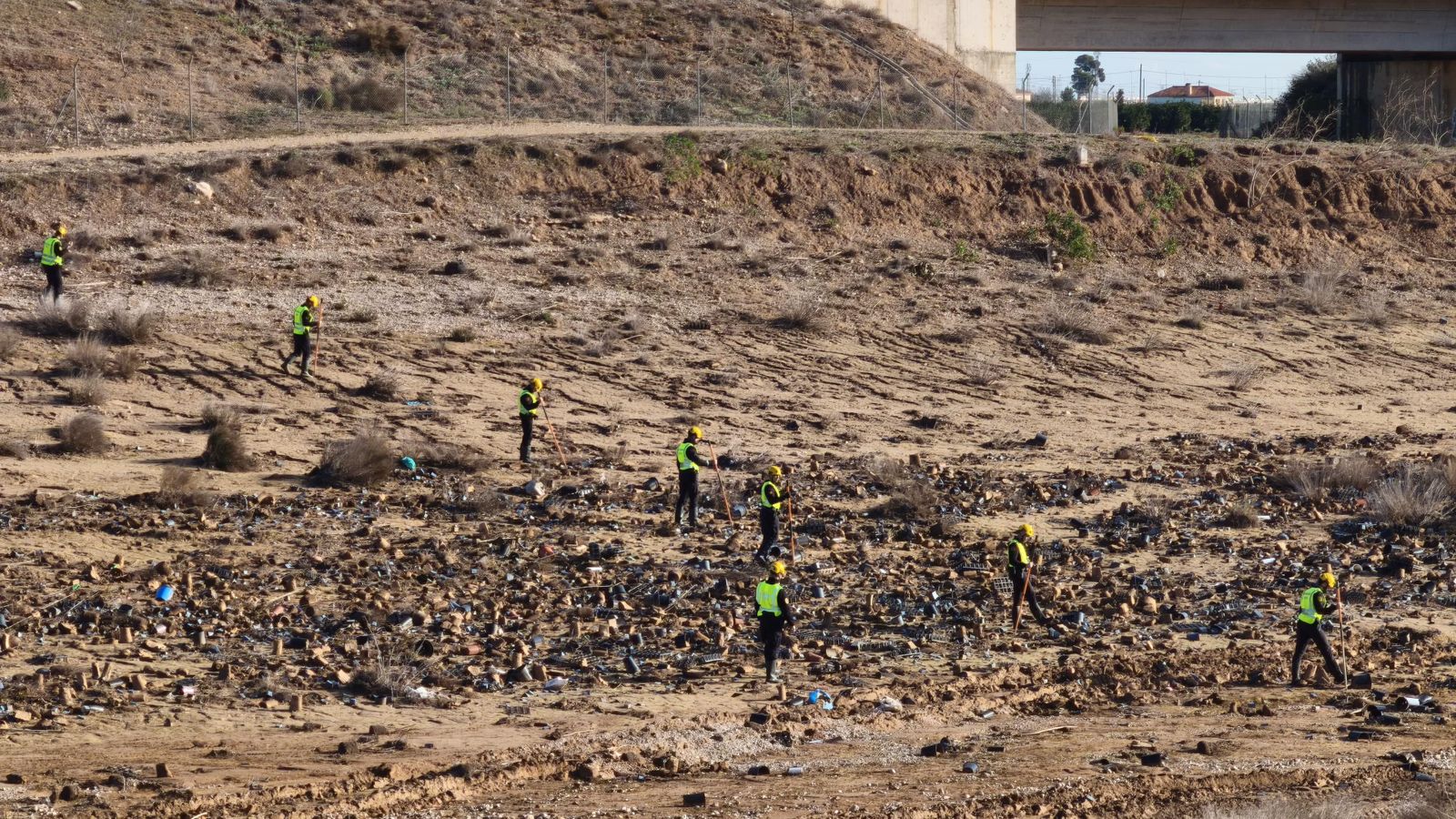 Tasques de cerca al barranc de Pedrís