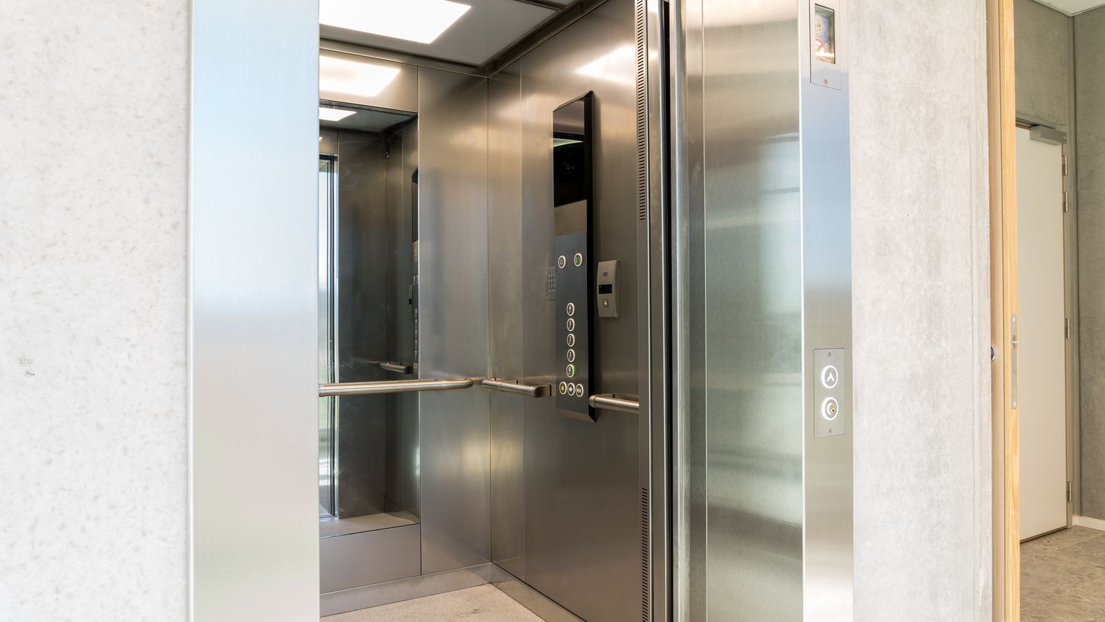 Imatge d'arxiu d'un ascensor