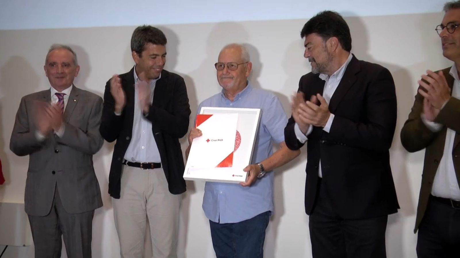 Acte de commemoració de la Creu Roja i la Mitja Lluna Roja, celebrat a Alacant