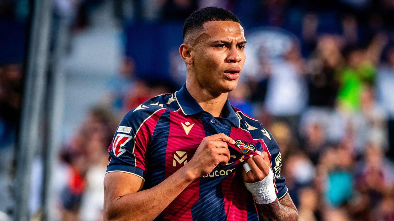 El jugador del Llevant, Kervin Arriaga