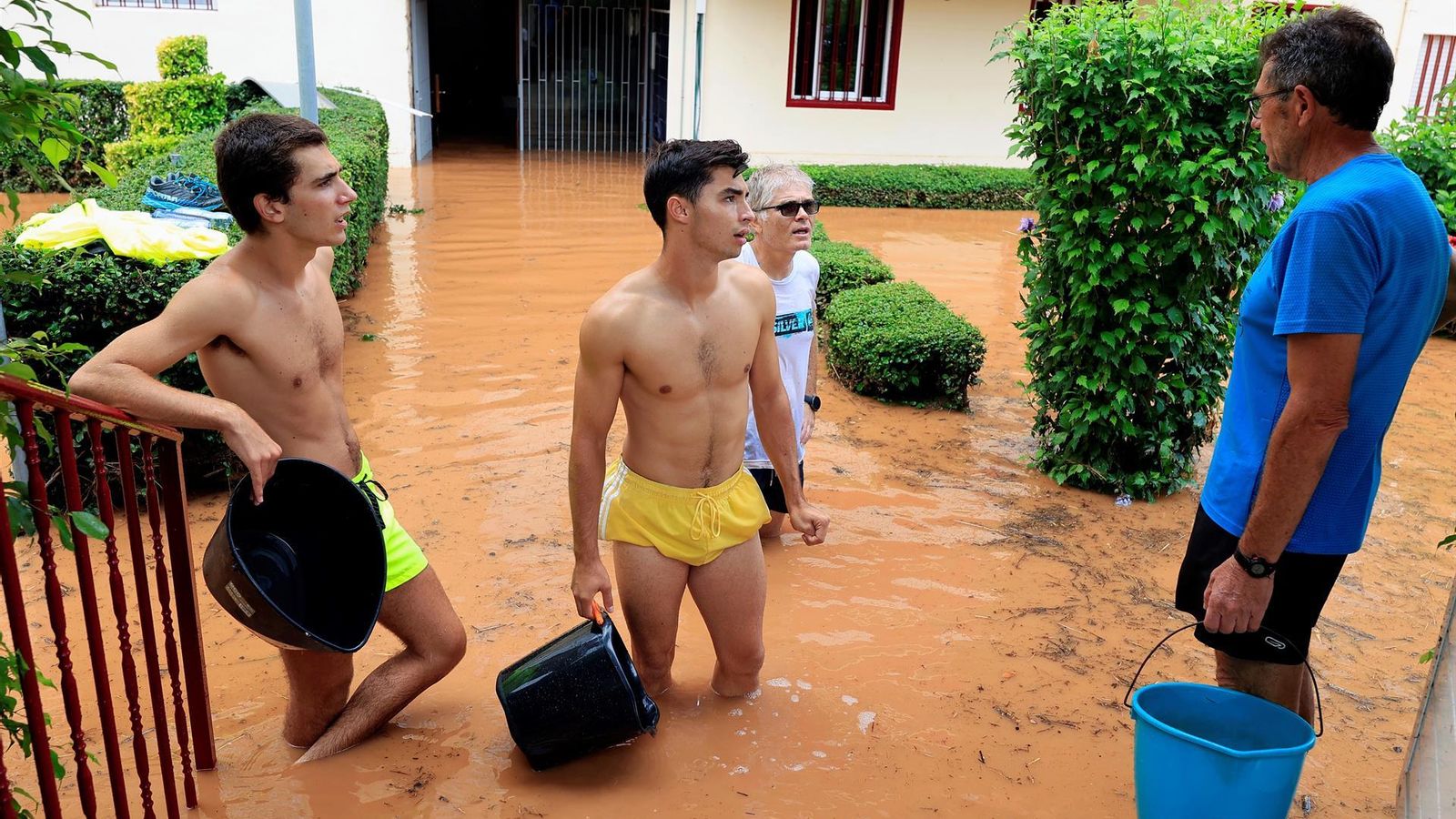 Imatges de les inundacions de diumenge a Benicàssim