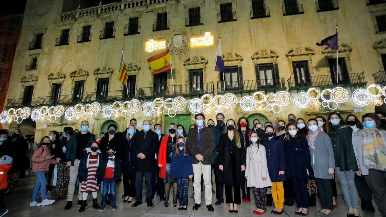 Imatge de l'anunci de la recuperació de la festa de la Nit de Cap d'Any a Alacant, que ara s'ha cancel·lat