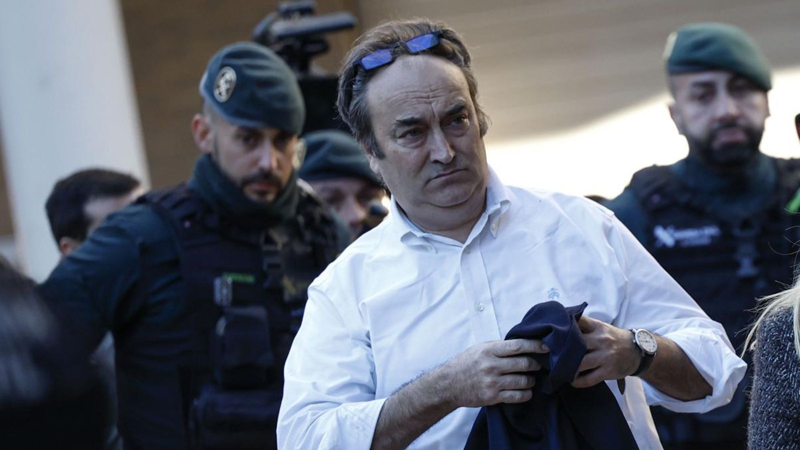 El propietari d'El Ventorro arriba al jutjat de Catarroja