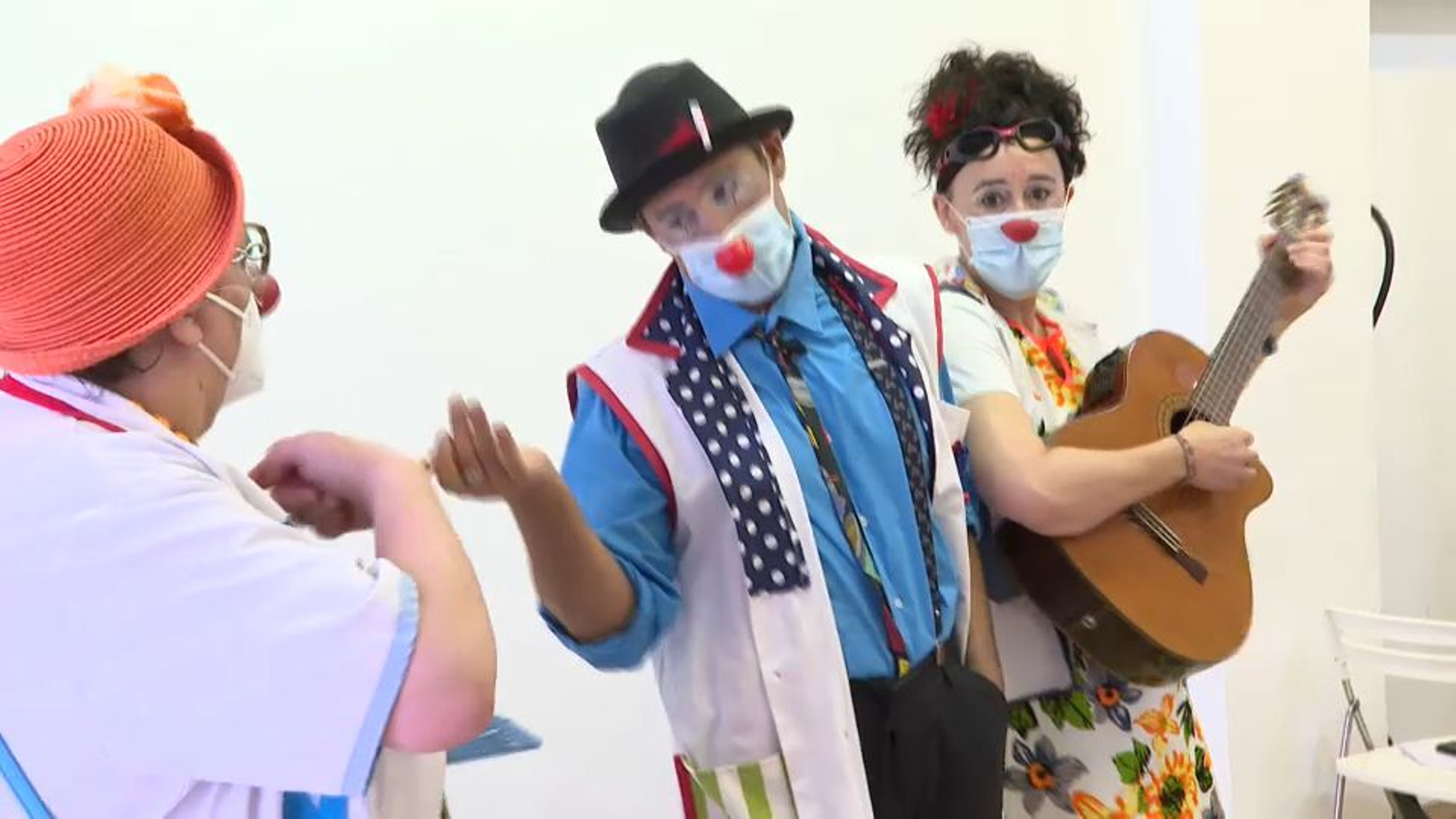 Artistes de l'ONG Payasospital