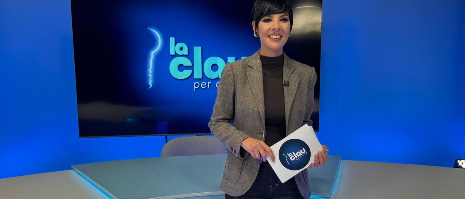 María Domínguez, presentadora de 'La clau per a viure', cada dijous a les 22:30 hores en À Punt