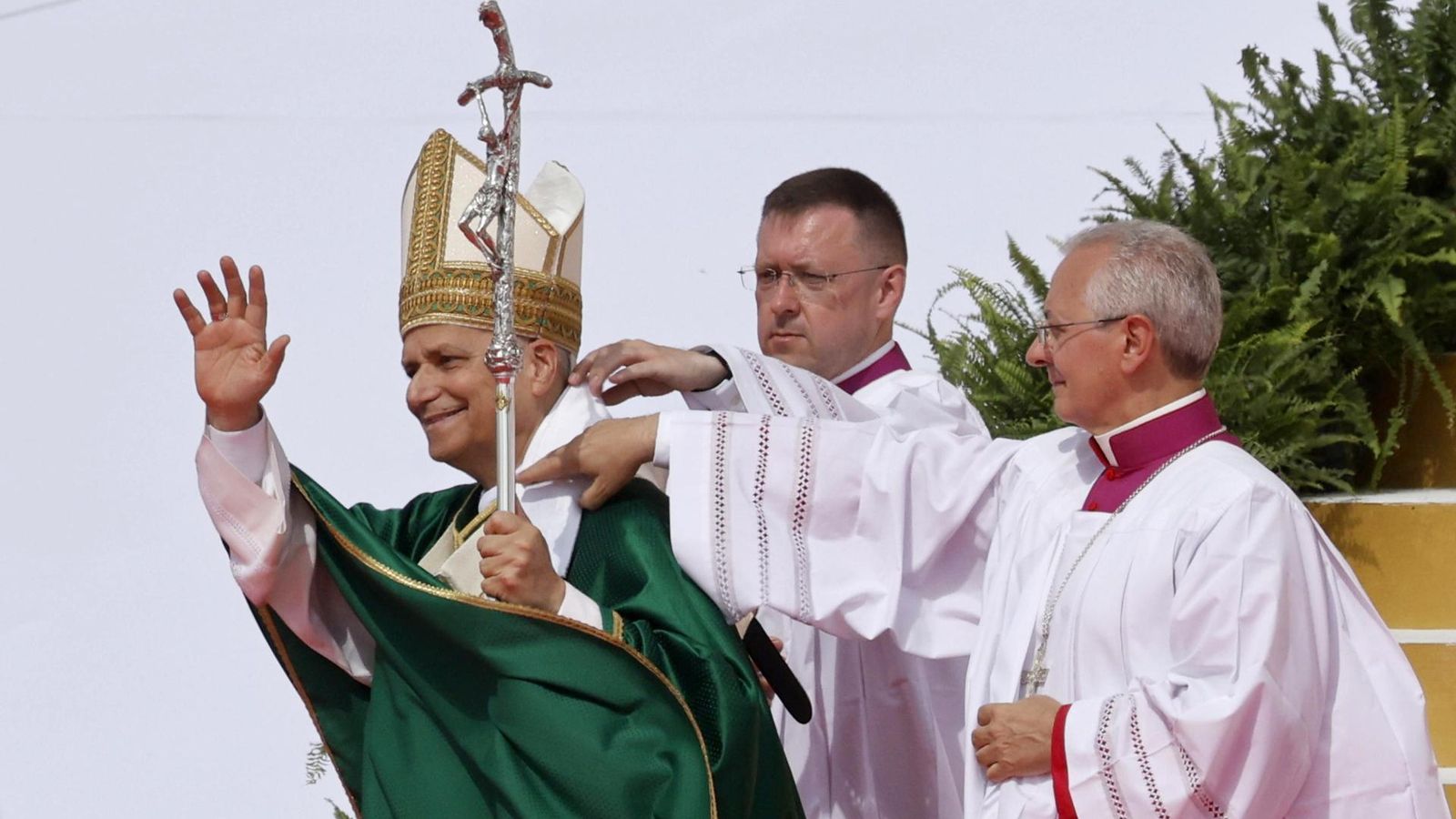 El Papa Lleó XIV en el seu primer Jubileu