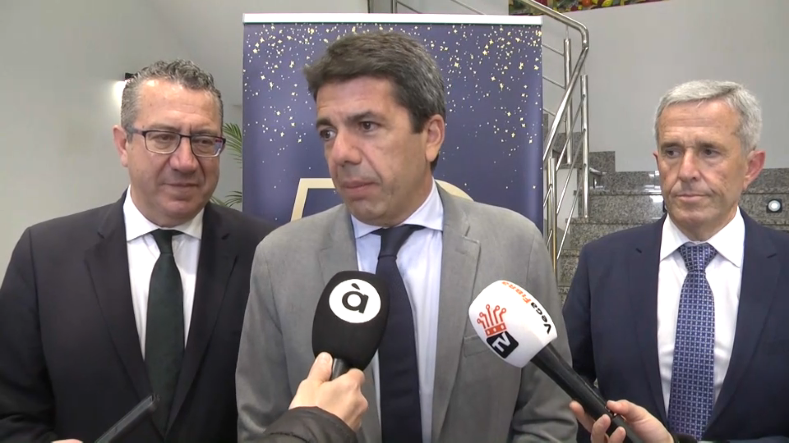 El president de la Generalitat Carlos Mazón visita la cooperativa agrària Sunriver, en Pilar de la Foradada
