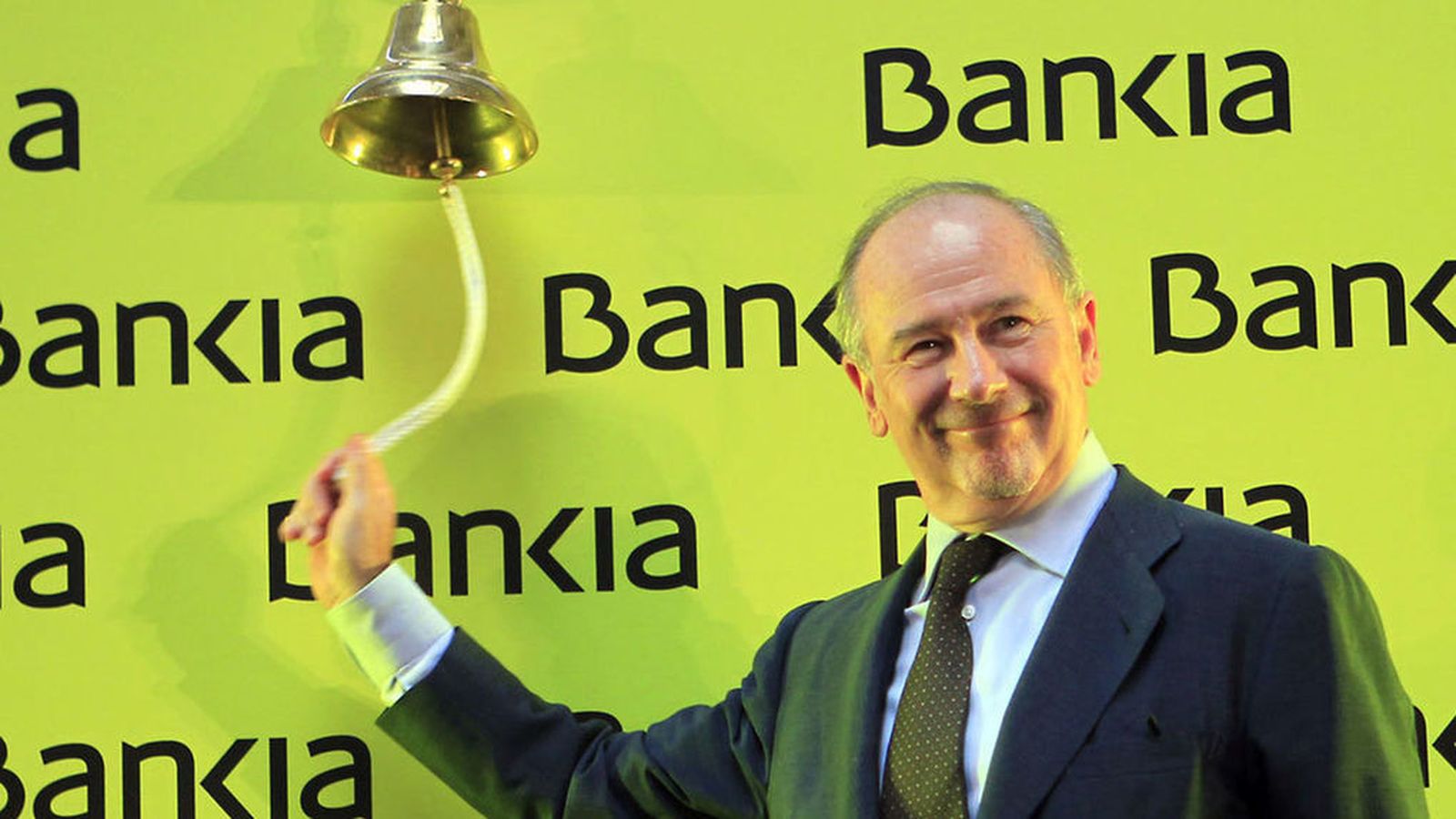 Rodrigo Rato en la eixida a Borsa de Bankia, 2011