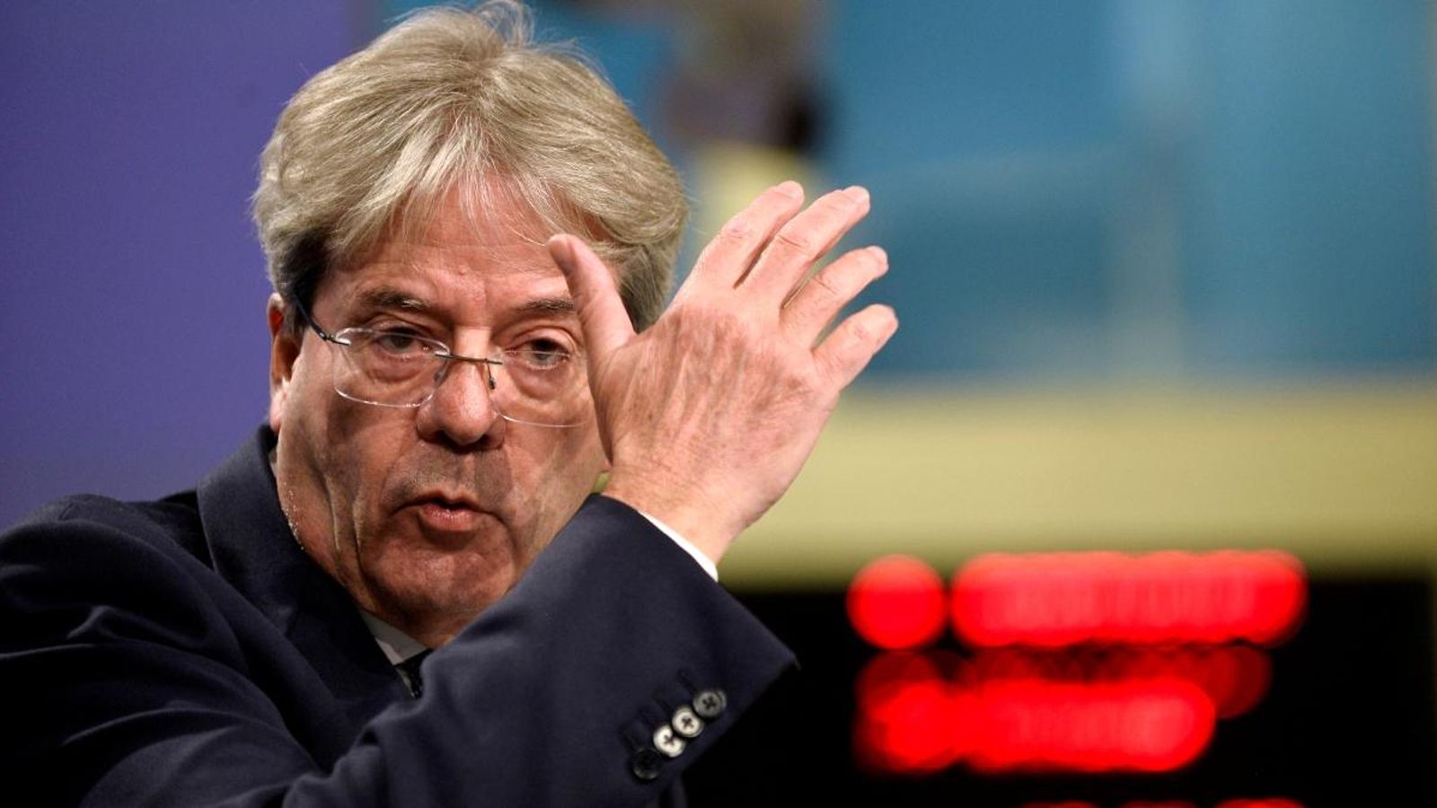 El comissari europeu d'Economia, Paolo Gentiloni